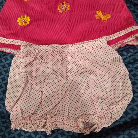 youngland 2 piece dress 6 to 9 months - Picture 2 of 10